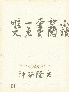 唯一奢望小说全文免费阅读