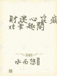 财迷心窍癫婆txt笔趣阁