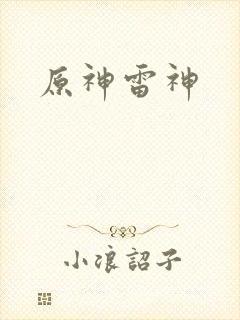 原神雷神封面