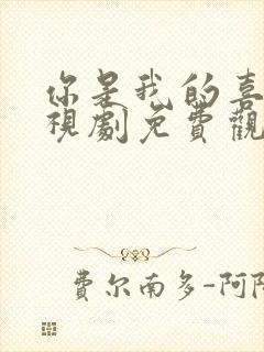 你是我的喜欢电视剧免费观看全集高清