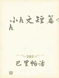 小h文短篇合集h封面