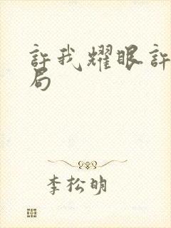 许我耀眼许妍结局