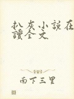 扒灰小说在线阅读全文封面