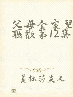 父母全家儿女大联欢第12集封面