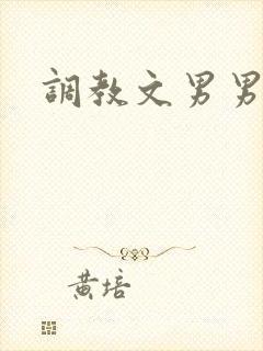 调教文男男sm