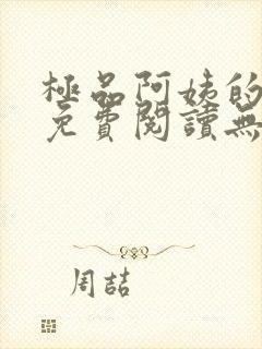 极品阿姨的小说免费阅读无弹窗