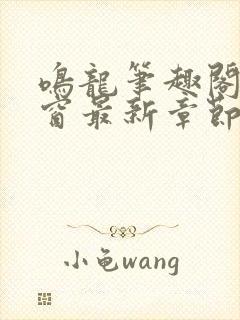 鸣龙笔趣阁无弹窗最新章节