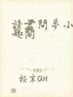 请君问梦小说笔趣阁