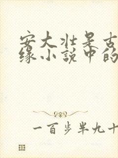 安大壮是古寨情缘小说中的人物