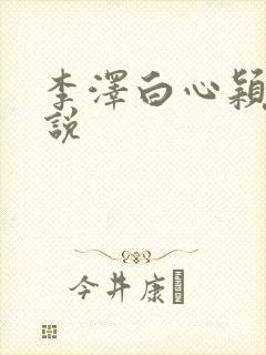 李泽白心颖的小说