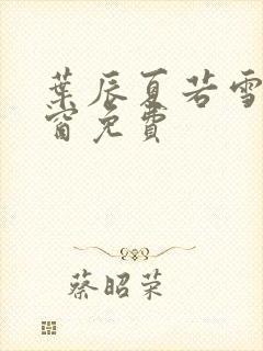 叶辰夏若雪无弹窗免费