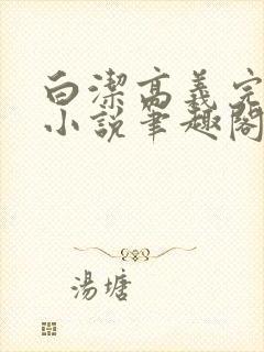 白洁高义完整版小说笔趣阁