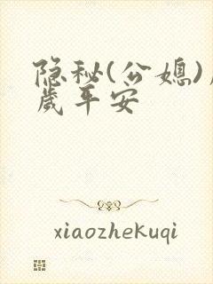 隐秘(公媳)岁岁平安