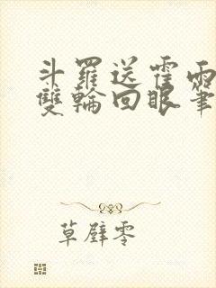 斗罗送霍雨浩一双轮回眼笔趣阁