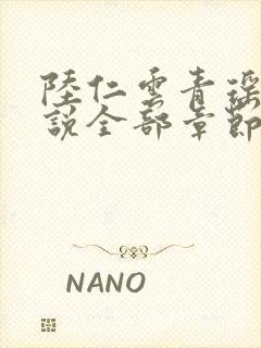 陆仁云青瑶的小说全部章节