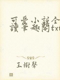 可爱小说全文阅读笔趣阁txt