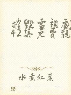 摧毁电视剧全集42集免费观看