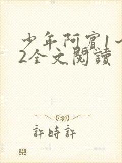 少年阿宾1～72全文阅读