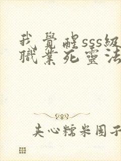 我觉醒sss级职业死灵法师