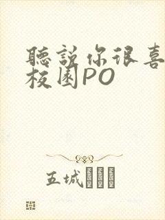 听说你很喜欢我校园PO