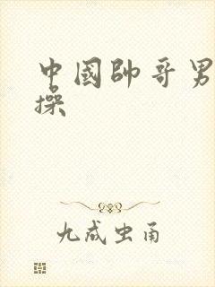 中国帅哥男同互操