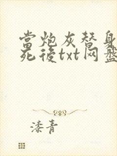 当炮灰替身的我死后txt网盘