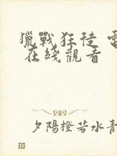 猎战狂徒 电影 在线观看封面