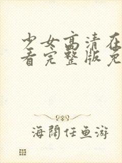 少女高清在线观看完整版免费韩剧