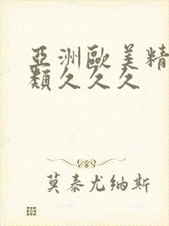 亚洲欧美精品另类久久久封面