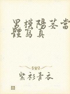 男模阳茎当众裸体写真封面