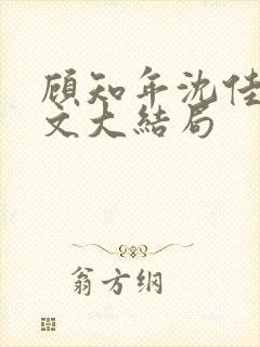 顾知年沈佳芮全文大结局