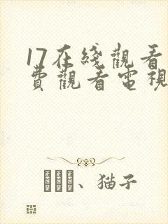 17在线观看免费观看电视剧高清