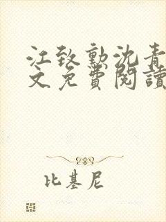 江致勋沈青青全文免费阅读无弹窗