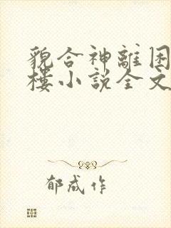 貌合神离困倚危楼小说全文免费阅读