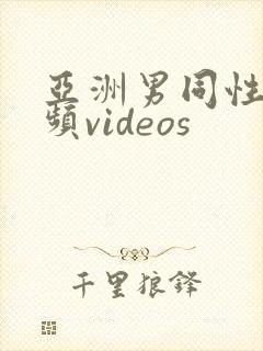 亚洲男同性恋视频videos