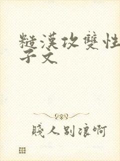 糙汉攻双性受生子文