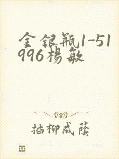 金银瓶1-51996杨敏