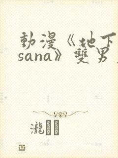 动漫《地下偶像sana》双男主封面