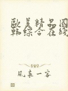 欧美精品国产日韩综合在线