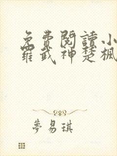 免费阅读小说修罗武神楚枫