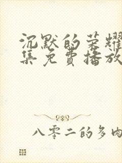 沉默的荣耀40集免费播放在线观看封面