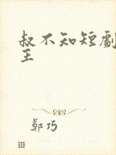 叔不知短剧双男主封面