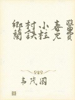 乡村小春医王淑兰铁柱免费阅读全文封面