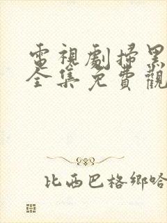 电视剧扫黑行动全集免费观看高清