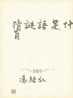 猜谜语是什么生肖封面