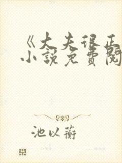 《大夫很正经》小说免费阅读