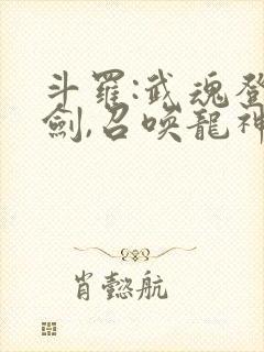 斗罗:武魂登龙剑,召唤龙神号