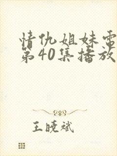 情仇姐妹电视剧第40集播放免费