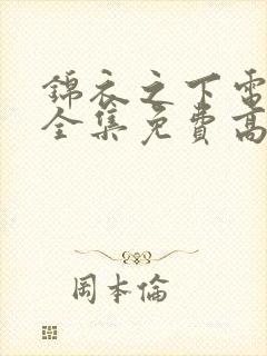 锦衣之下电视剧全集免费高清