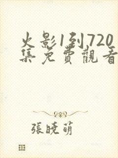 火影1到720集免费观看封面